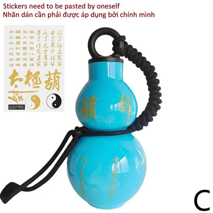 800ML Retro Gourd Water Bottle – Vintage Style with Carry Strap