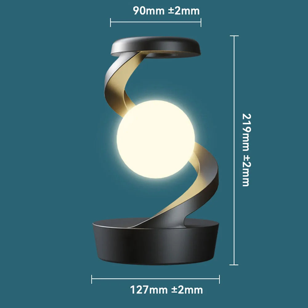 🌈 RGB Touch Atmosphere Lamp | Wireless Charging & Stylish Night Light