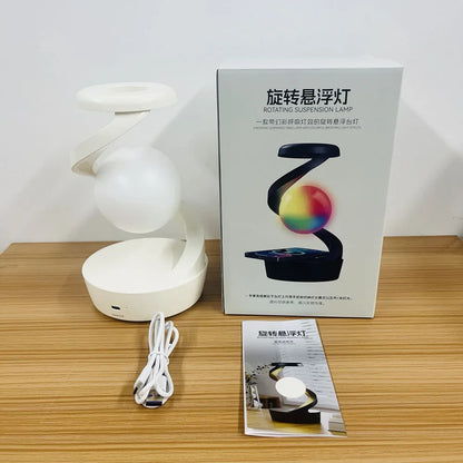 🌈 RGB Touch Atmosphere Lamp | Wireless Charging & Stylish Night Light