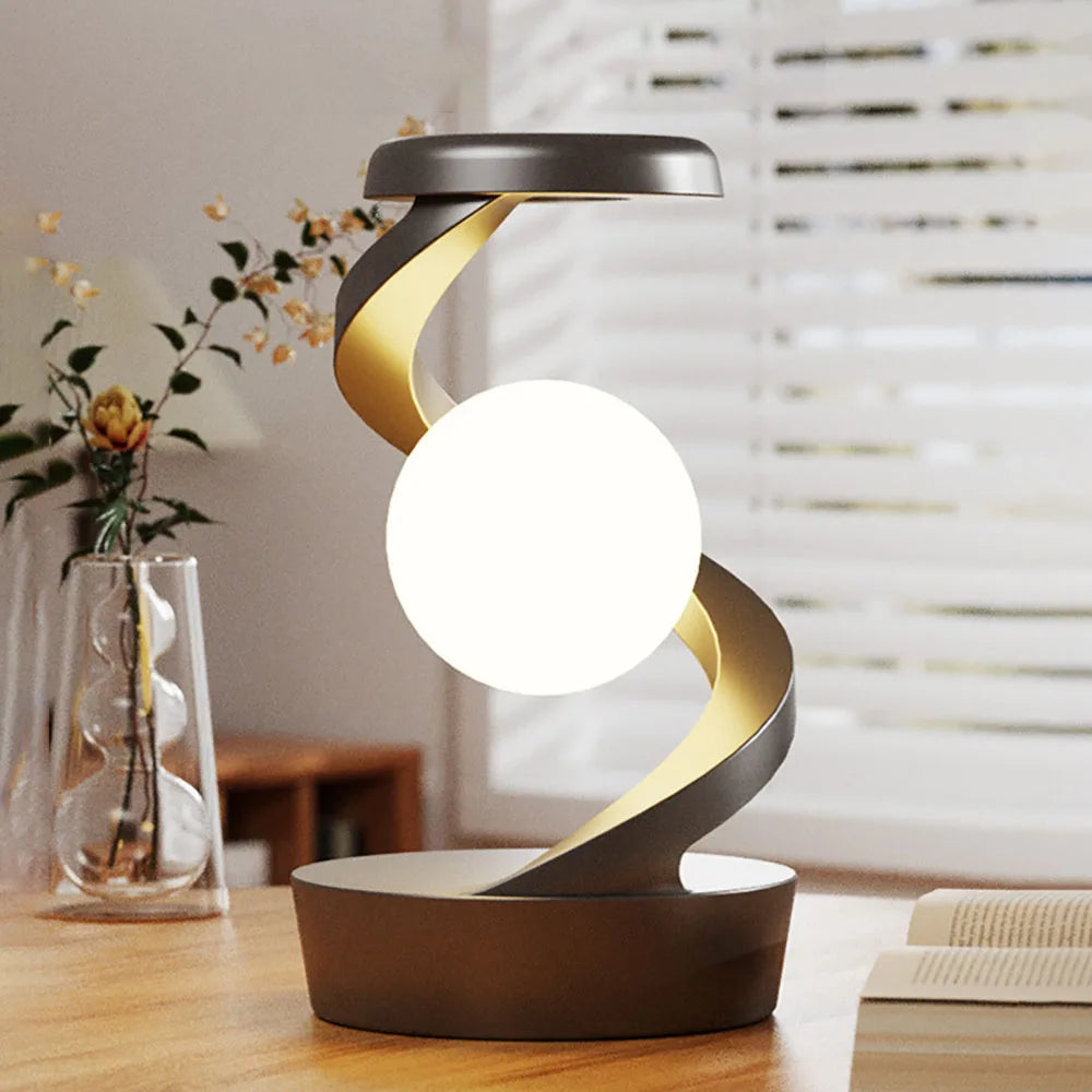 🌈 RGB Touch Atmosphere Lamp | Wireless Charging & Stylish Night Light